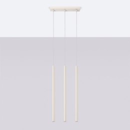 Lampa wisząca PASTELO 3 beżowa
