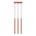Lampa wisząca PASTELO 3 ochra czerwona Lampa wisząca PASTELO 3 ochra czerwona