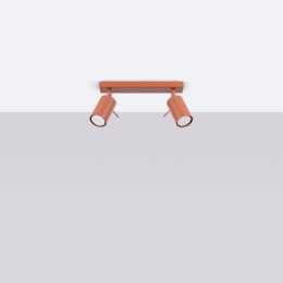 Plafon RING 2 ochra czerwona