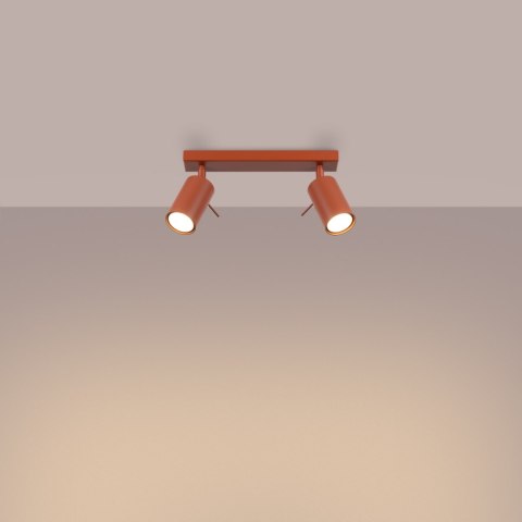 Plafon RING 2 ochra czerwona Plafon RING 2 ochra czerwona