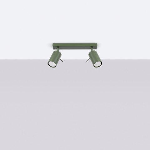 Plafon RING 2 zielony oliwkowy Plafon RING 2 zielony oliwkowy