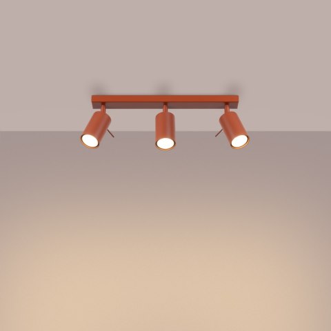 Plafon RING 3L ochra czerwona Plafon RING 3L ochra czerwona