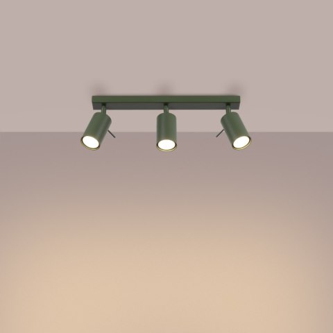 Plafon RING 3L zielony oliwkowy Plafon RING 3L zielony oliwkowy