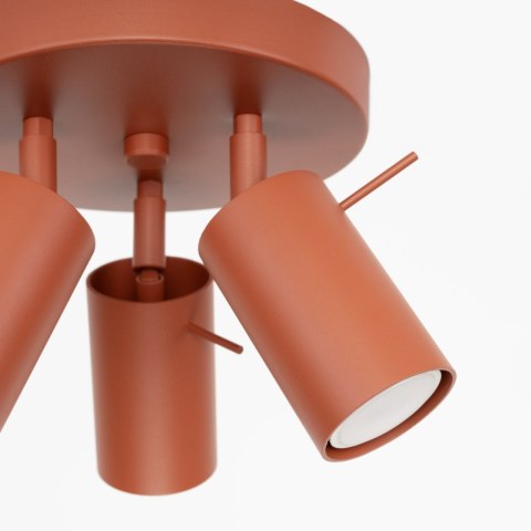 Plafon RING 3P ochra czerwona Plafon RING 3P ochra czerwona