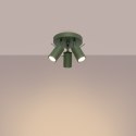 Plafon RING 3P zielony oliwkowy Plafon RING 3P zielony oliwkowy