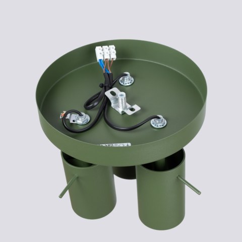Plafon RING 3P zielony oliwkowy Plafon RING 3P zielony oliwkowy