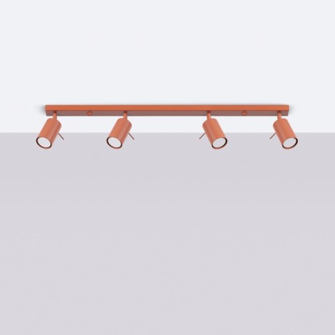 Plafon RING 4L ochra czerwona Plafon RING 4L ochra czerwona