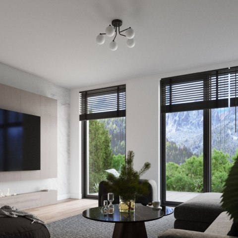 Żyrandol ASTRAL 3 czarny