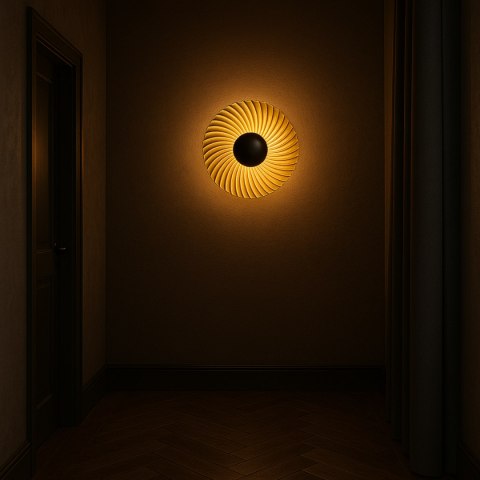 Kinkiet Sola czarny 1xG9