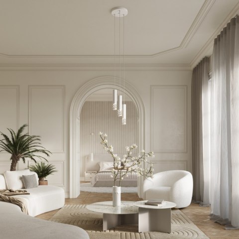 Lampa wisząca LIRO 2 biały