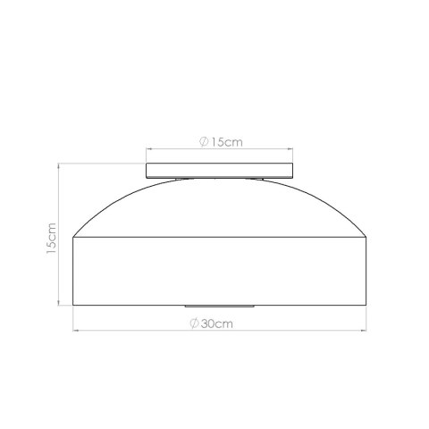 Plafon OMIQ czarny Plafon OMIQ czarny