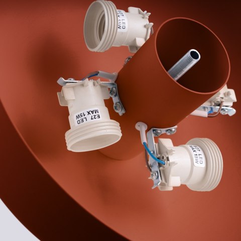 Plafon OMIQ ochra czerwona Plafon OMIQ ochra czerwona