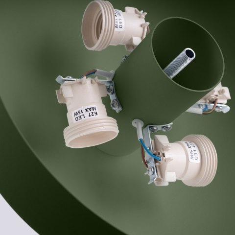 Plafon OMIQ zielony oliwkowy Plafon OMIQ zielony oliwkowy