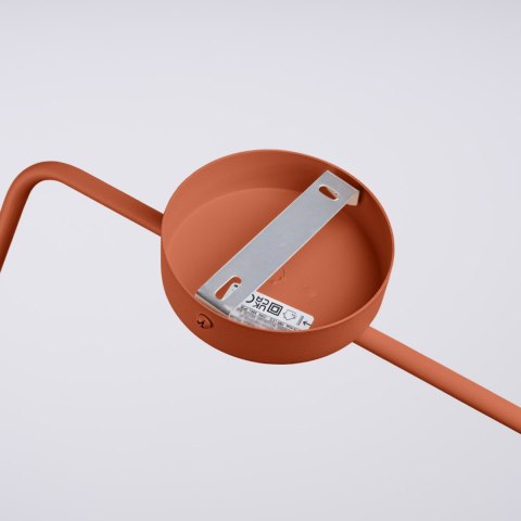 Kinkiet NOX ochra czerwona Kinkiet NOX ochra czerwona