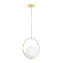 Lampa wisząca COSTA ROUND złota 35 cm