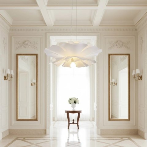 Lampa wisząca PEONY biała 50 cm