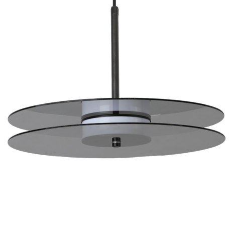 Wisząca lampa duża Casy dymna LED CCT