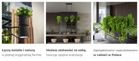 Kinkiet KUKKIA czarna Kinkiet KUKKIA czarna