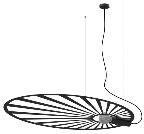 Lampa wisząca LEHDET czarna Lampa wisząca LEHDET czarna