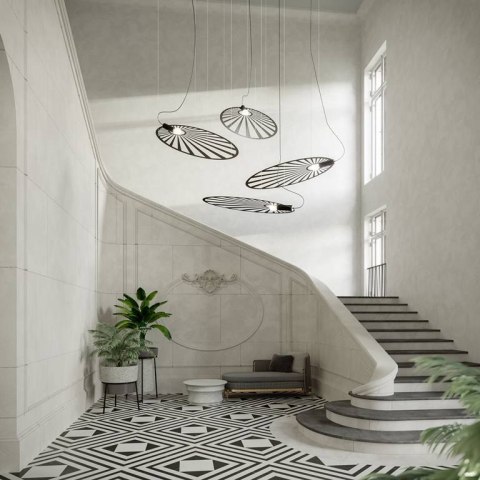 Lampa wisząca LEHDET czarna Lampa wisząca LEHDET czarna