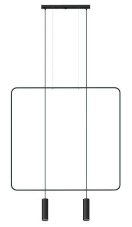 Lampa wisząca RANA 2 czarna