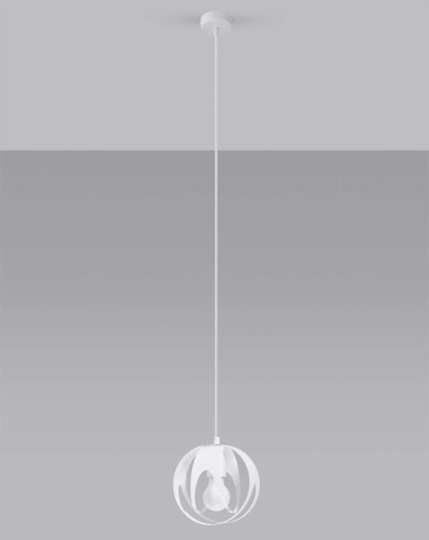 Lampa wisząca TULOS 1 biała Lampa wisząca TULOS 1 biała