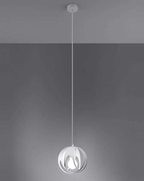 Lampa wisząca TULOS 1 biała Lampa wisząca TULOS 1 biała