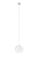 Lampa wisząca TULOS 1 biała