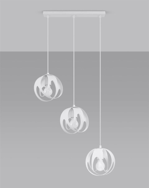 Lampa wisząca TULOS 3L biała Lampa wisząca TULOS 3L biała