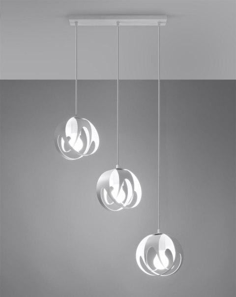 Lampa wisząca TULOS 3L biała Lampa wisząca TULOS 3L biała