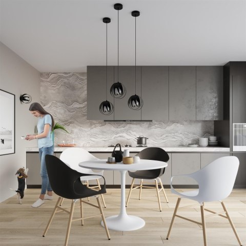 Lampa wisząca TULOS 3P czarna Lampa wisząca TULOS 3P czarna