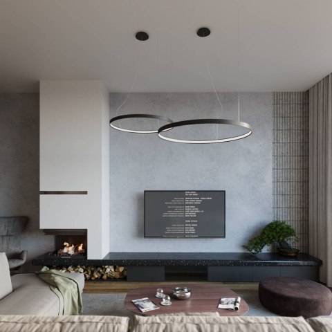 Żyrandol RIO 55 czarny LED 3000K Żyrandol RIO 55 czarny LED 3000K