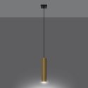 Lampa Wisząca LAGOS 1 złoty połysk