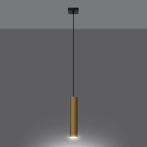 Lampa Wisząca LAGOS 1 złoty połysk Lampa Wisząca LAGOS 1 złoty połysk