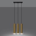 Lampa Wisząca LAGOS 3 złoty połysk
