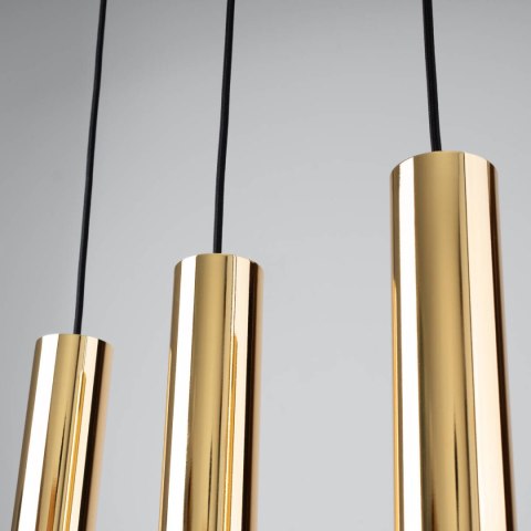 Lampa Wisząca LAGOS 3 złoty połysk Lampa Wisząca LAGOS 3 złoty połysk