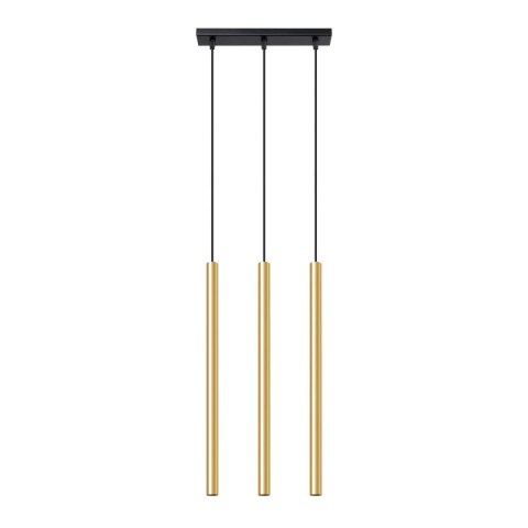 Lampa Wisząca PASTELO 3L złoty połysk Lampa Wisząca PASTELO 3L złoty połysk