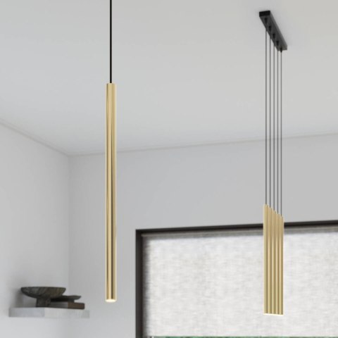 Lampa Wisząca PASTELO 3L złoty połysk Lampa Wisząca PASTELO 3L złoty połysk