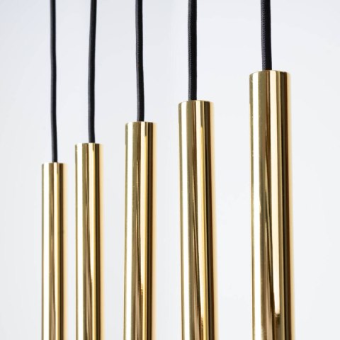 Lampa Wisząca PASTELO 5L złoty połysk Lampa Wisząca PASTELO 5L złoty połysk