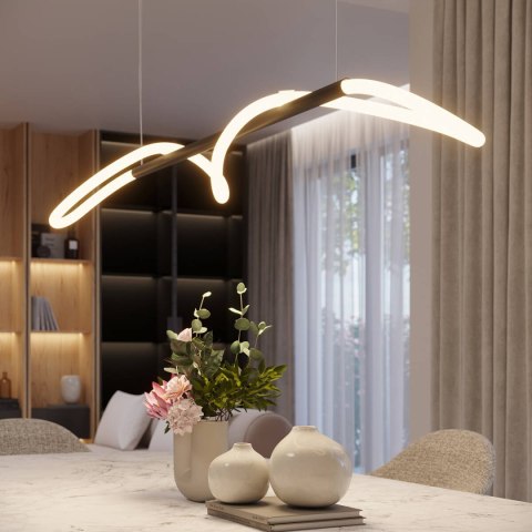 Lampa wisząca GALAKSE 148 czarna LED 2700-6500K Lampa wisząca GALAKSE 148 czarna LED 2700-6500K