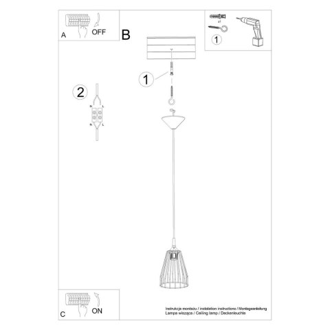 Lampa wisząca LEYO Lampa wisząca LEYO