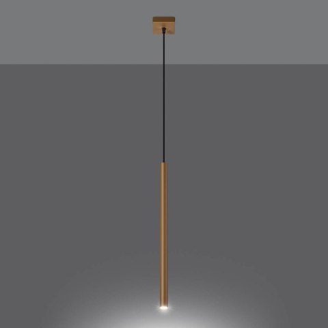 Lampa wisząca PASTELO 1 złota Lampa wisząca PASTELO 1 złota
