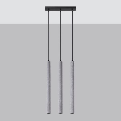 Lampa wisząca PASTELO 3L beton Lampa wisząca PASTELO 3L beton