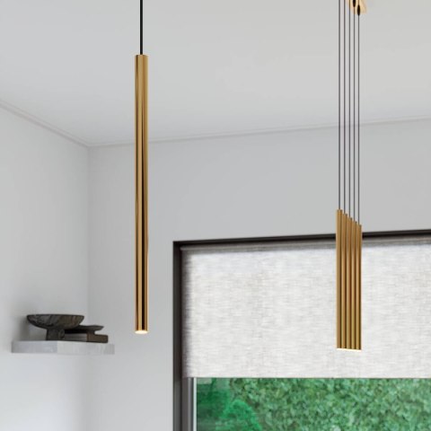 Lampa wisząca PASTELO 3L złota Lampa wisząca PASTELO 3L złota