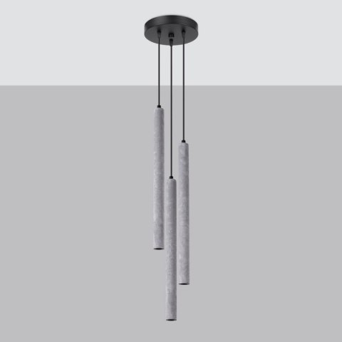 Lampa wisząca PASTELO 3P beton Lampa wisząca PASTELO 3P beton