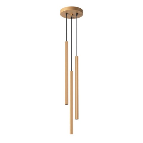 Lampa wisząca PASTELO 3P złota Lampa wisząca PASTELO 3P złota
