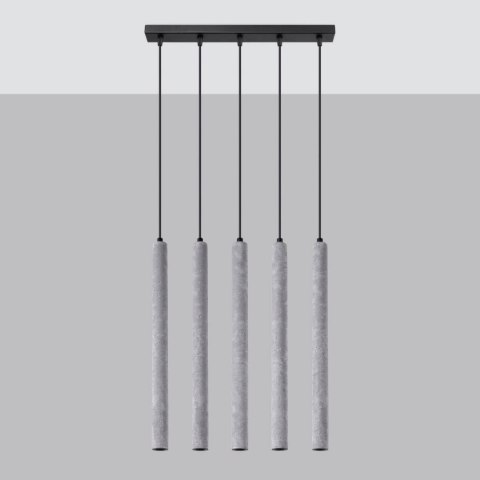 Lampa wisząca PASTELO 5L beton Lampa wisząca PASTELO 5L beton