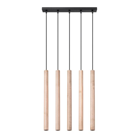 Lampa wisząca PASTELO 5L drewno Lampa wisząca PASTELO 5L drewno