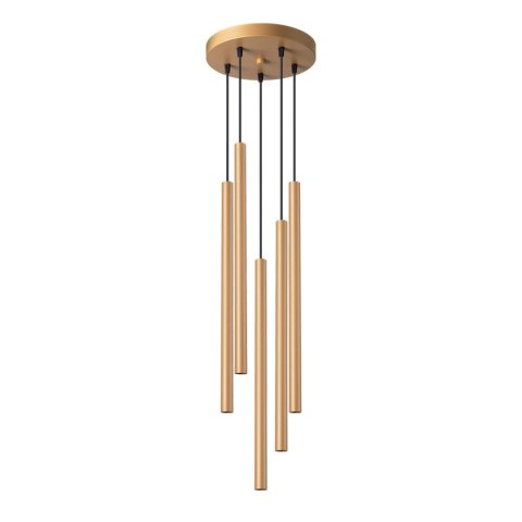 Lampa wisząca PASTELO 5P złota Lampa wisząca PASTELO 5P złota