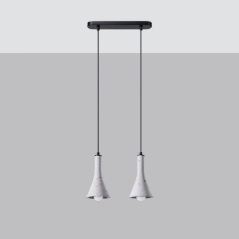 Lampa wisząca REA 2 beton Lampa wisząca REA 2 beton
